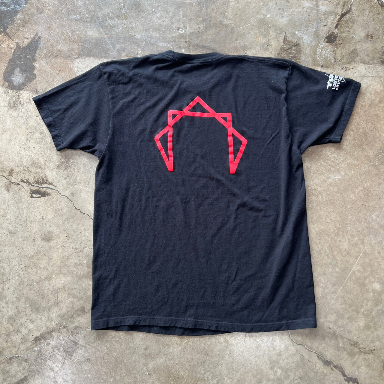 Tool Los Angeles California Red Black Logo Tee