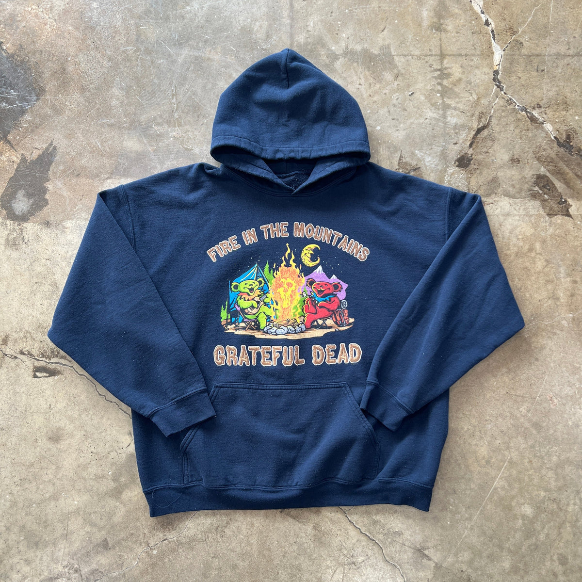 Grateful Dead Fire Mountains Campfire Hoodie