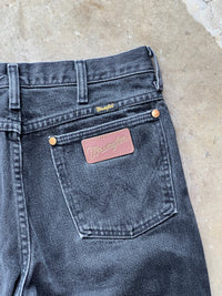 Wrangler Jeans Leather Patch