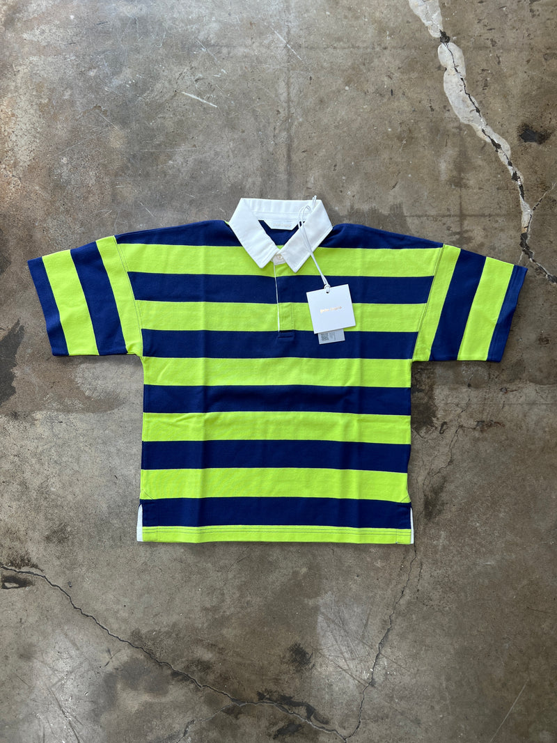 Palm Angels Striped Polo Shirt