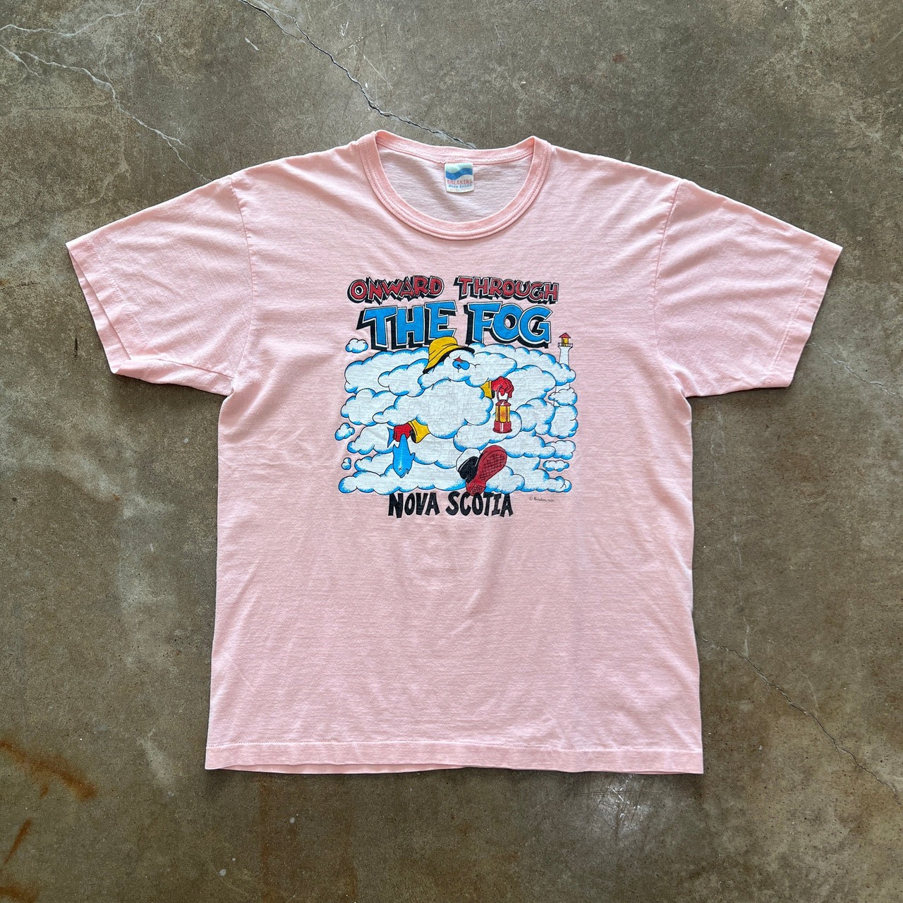 The Fog Nova Scotia Single Stitch Tee