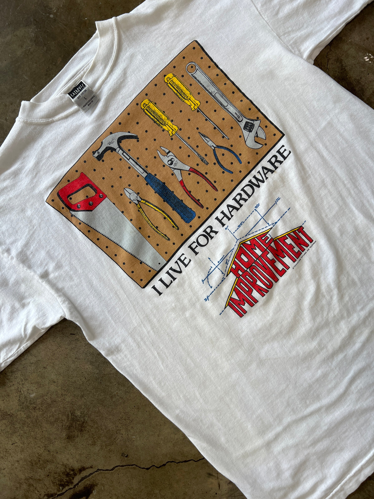 Home Improvement I Live For Hardware Tee