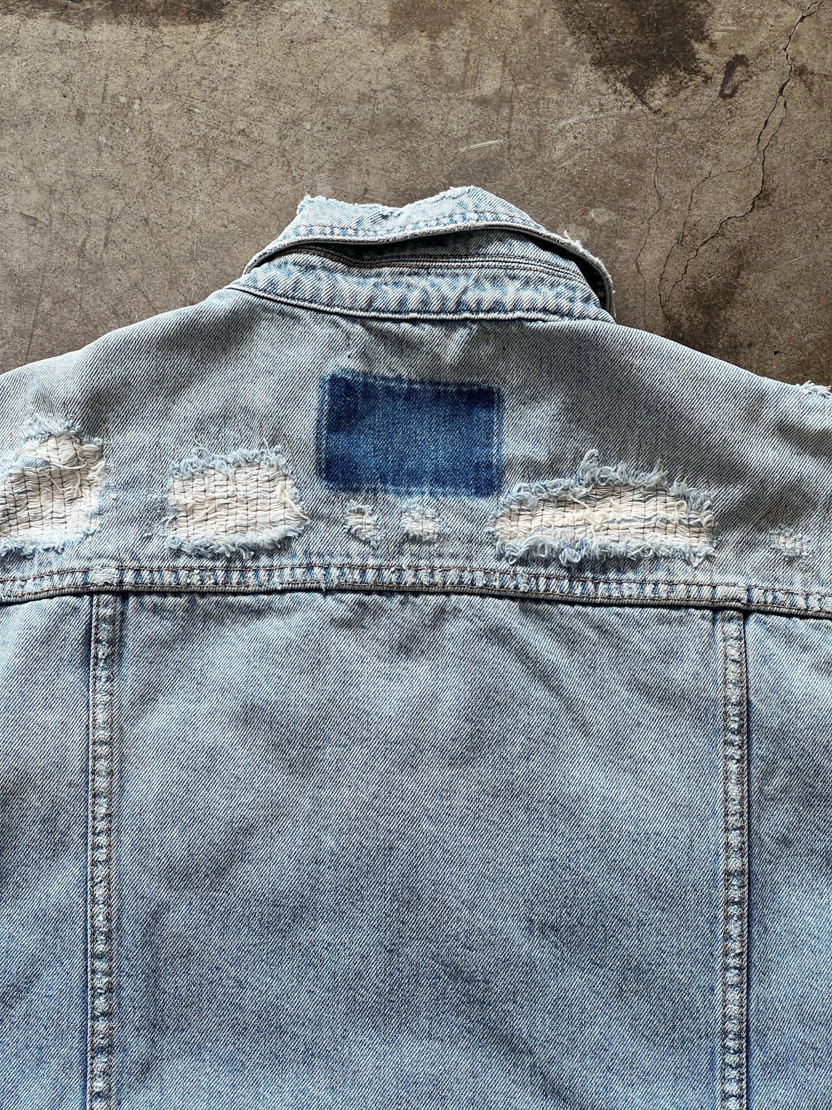 Ksubi Distressed Denim Jacket