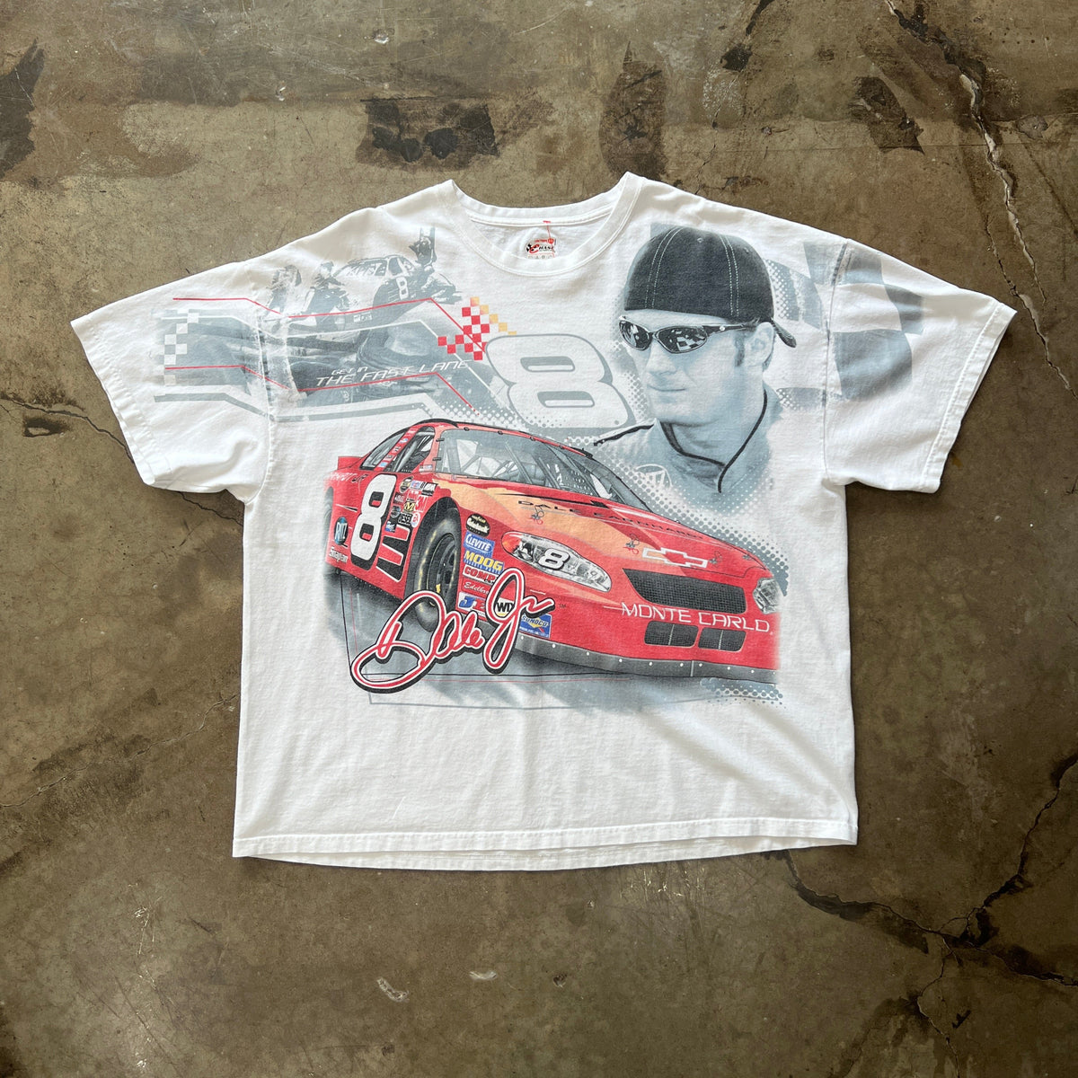 NASCAR Dale Earnhardt Jr. AOP Tee Sz. XXL