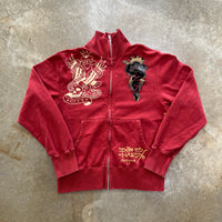 Ed Hardy Christian Audigier Skull Zip Up Jacket XXL