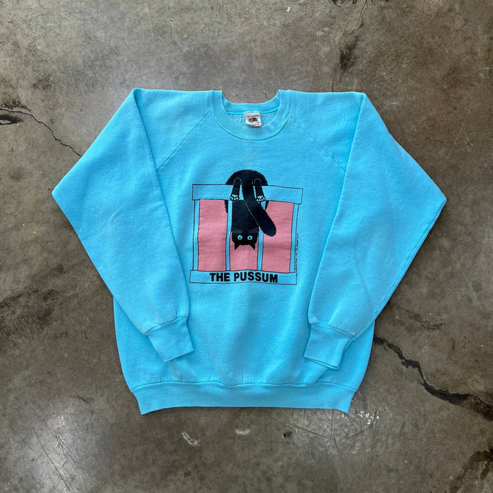 Pussum Cat Crewneck XL