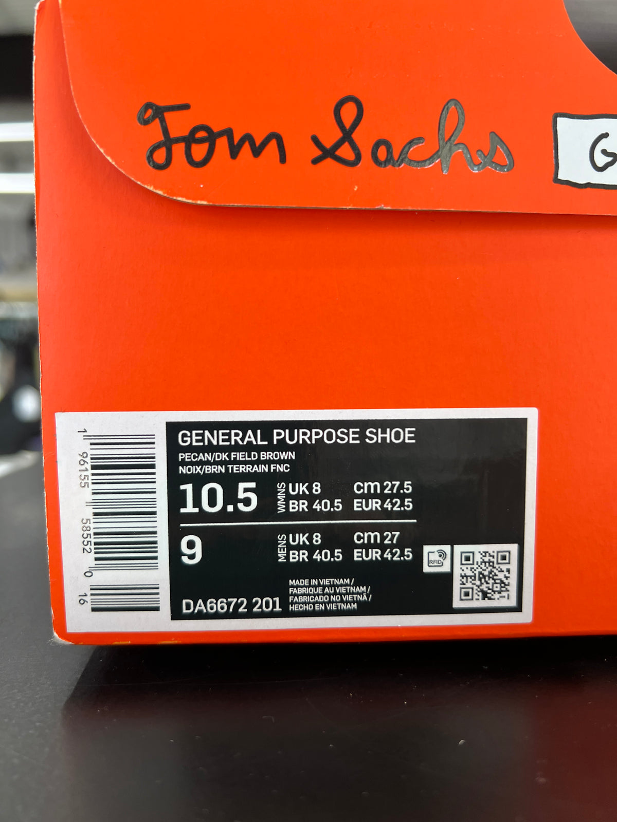 NikeCraft General Purpose Shoe Tom Sachs