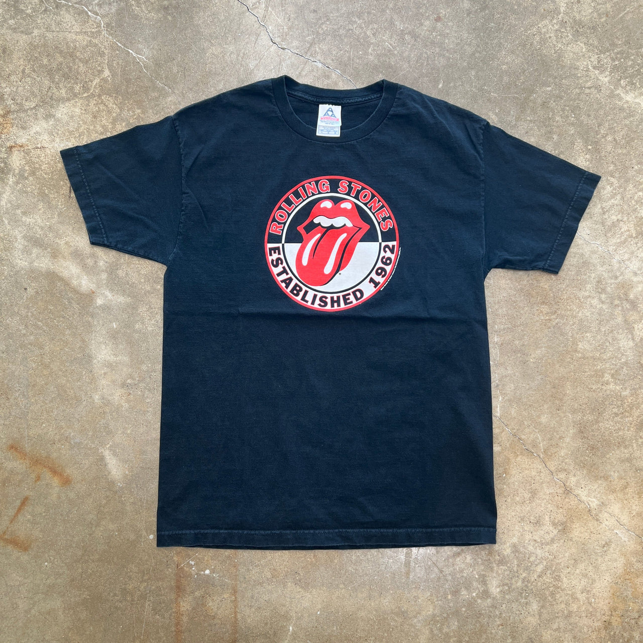 Rolling Stones Logo Tee Large