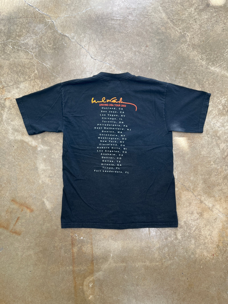 Paul McCartney Driving USA Tour Tee Large