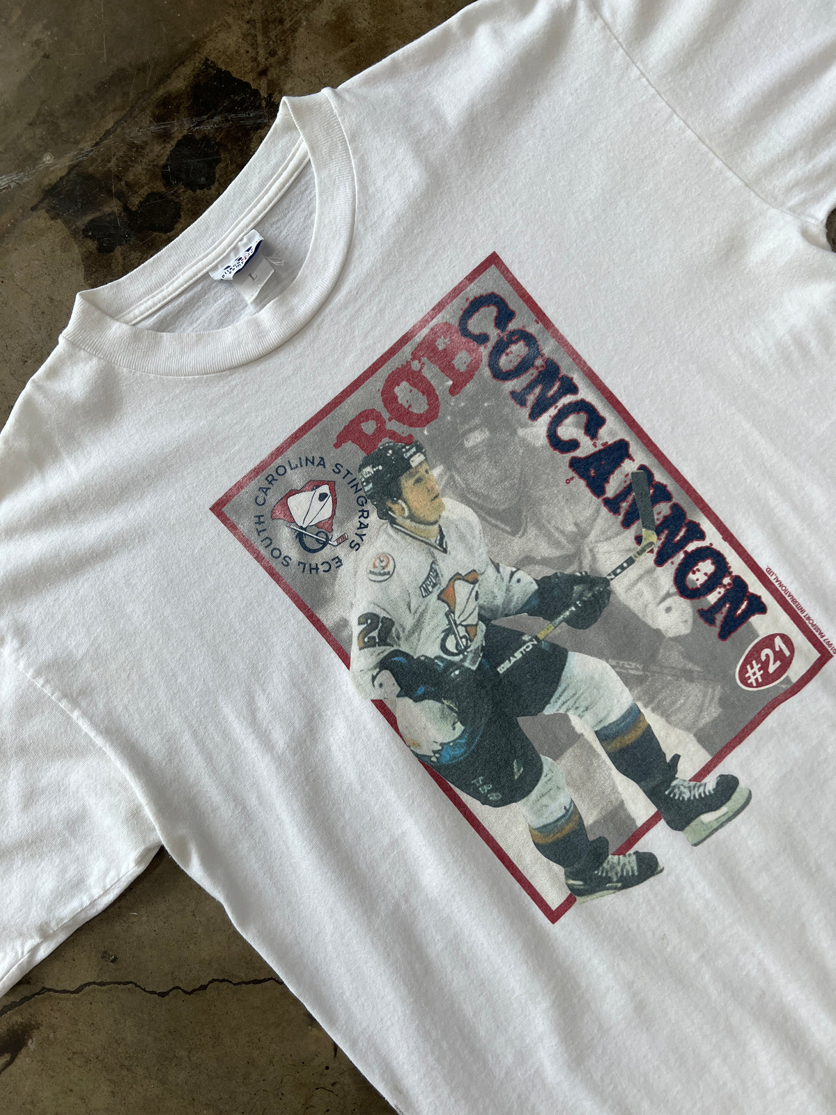 Rob Concannon ECHL South Carolina Tee