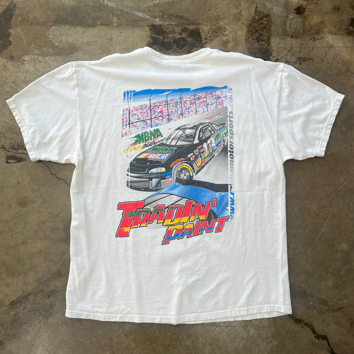 NASCAR MBNA Motorsports Tradin' Paint Tee