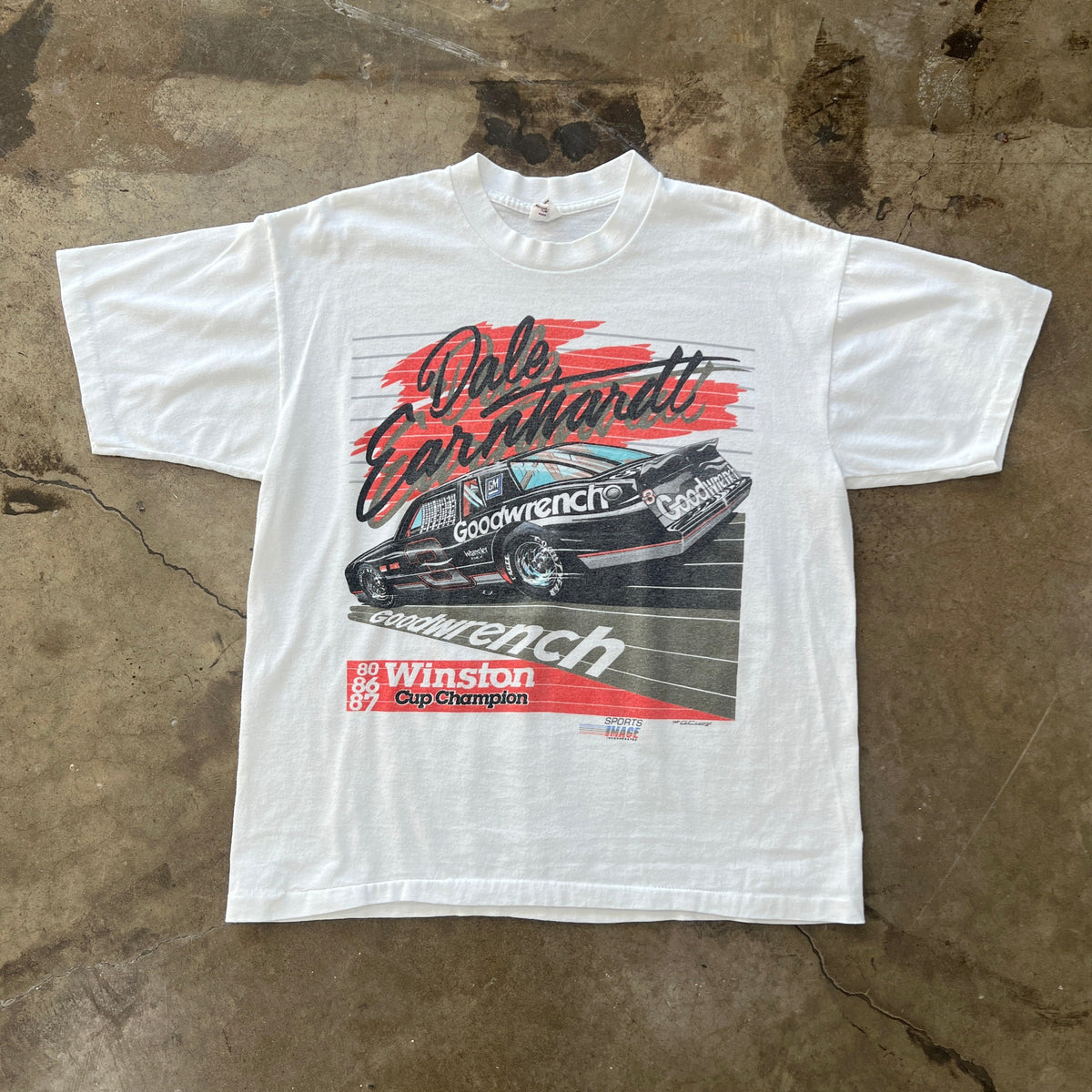 Dale Earnhardt Goodwrench Tee Single Stitch Tee