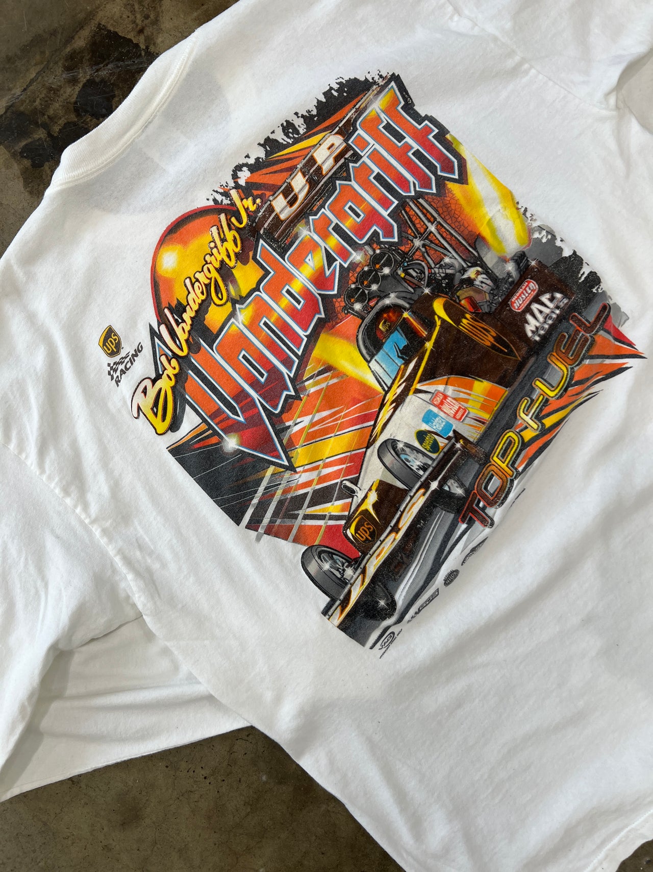 Bob Vandergriff Jr. UPS Top Fuel Racing Long Sleeve Tee