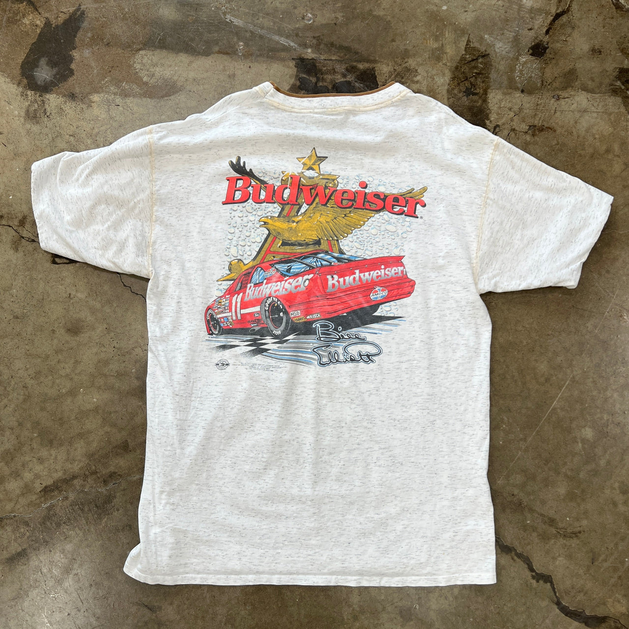 Bill Elliott Budweiser Racing Double Tee