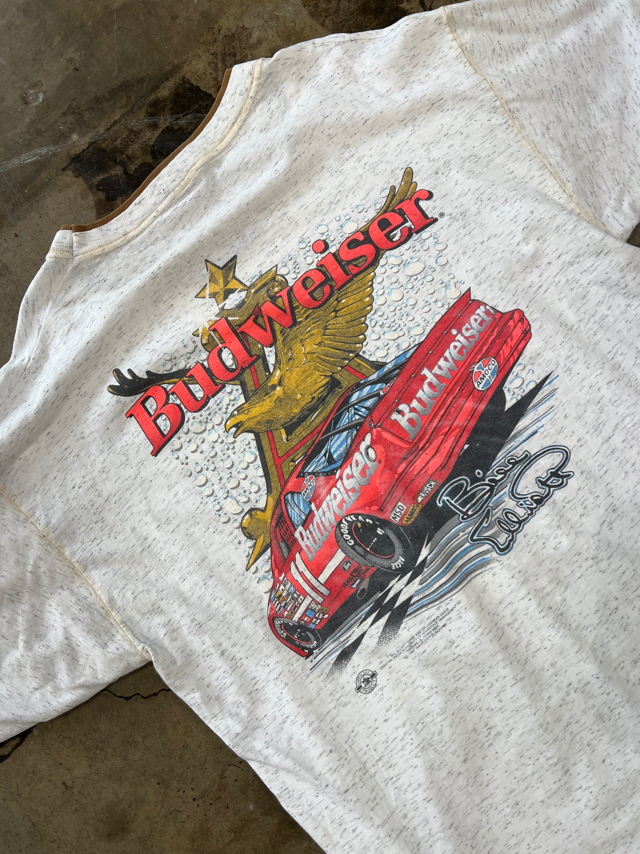 Bill Elliott Budweiser Racing Double Tee