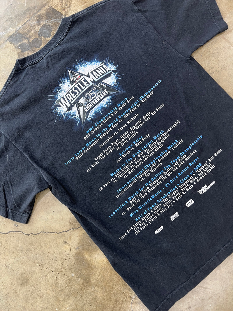 WWE WrestleMania 25th Anniversary Tee