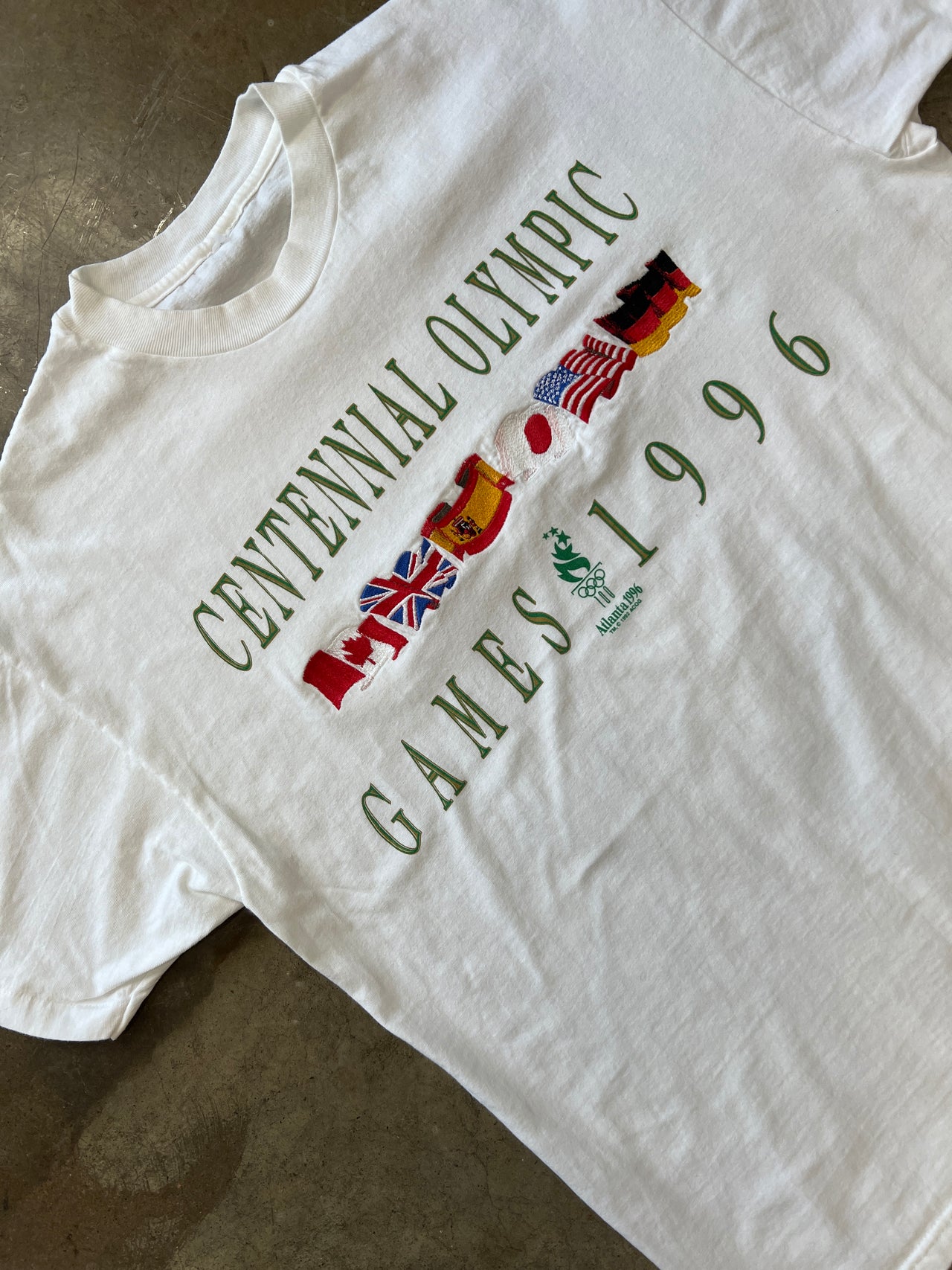 Atlanta Centennial Olympics Flag Tee