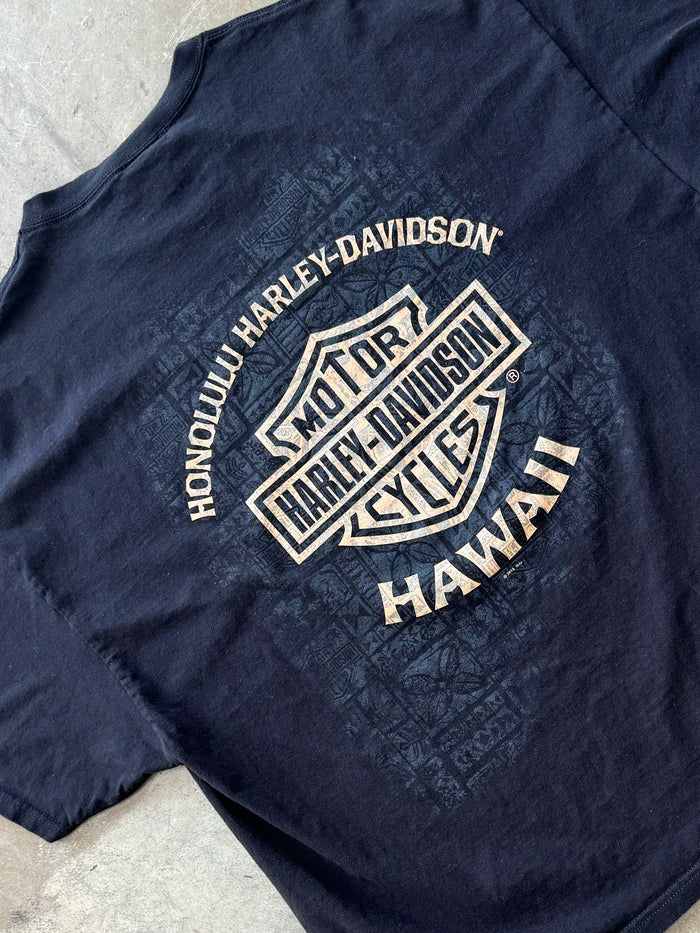 Vintage Harley Davidson Honolulu, Hawaii Tee Sz. 3XL