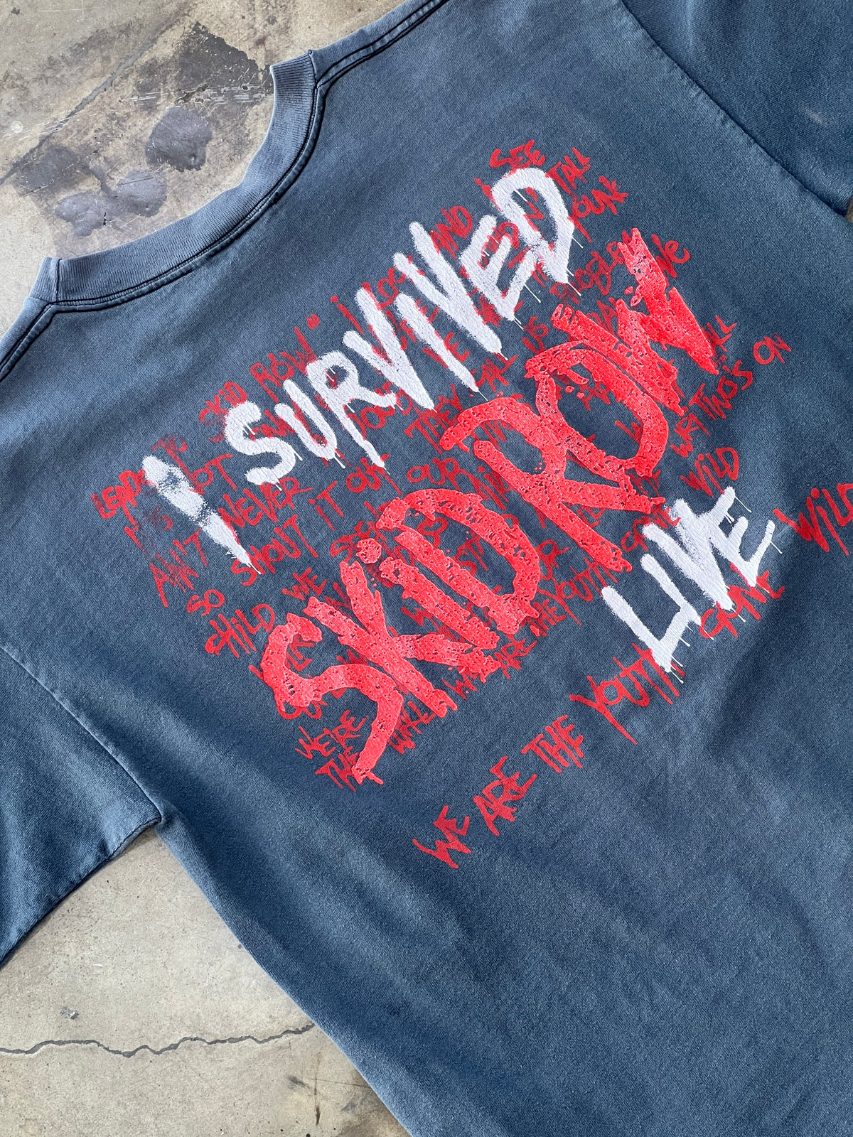 Skid Row I survived Band Tee