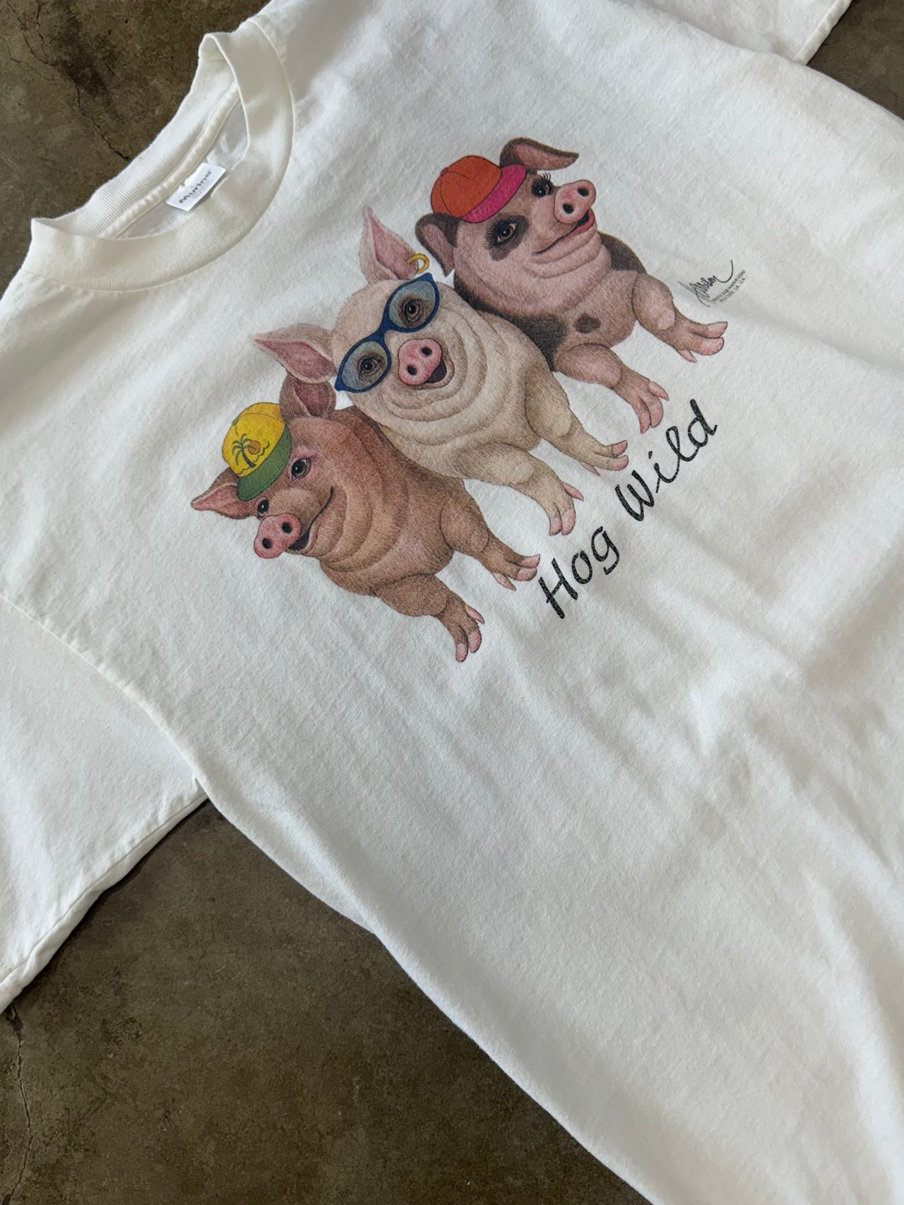 Hog Wild Three Pigs Tee