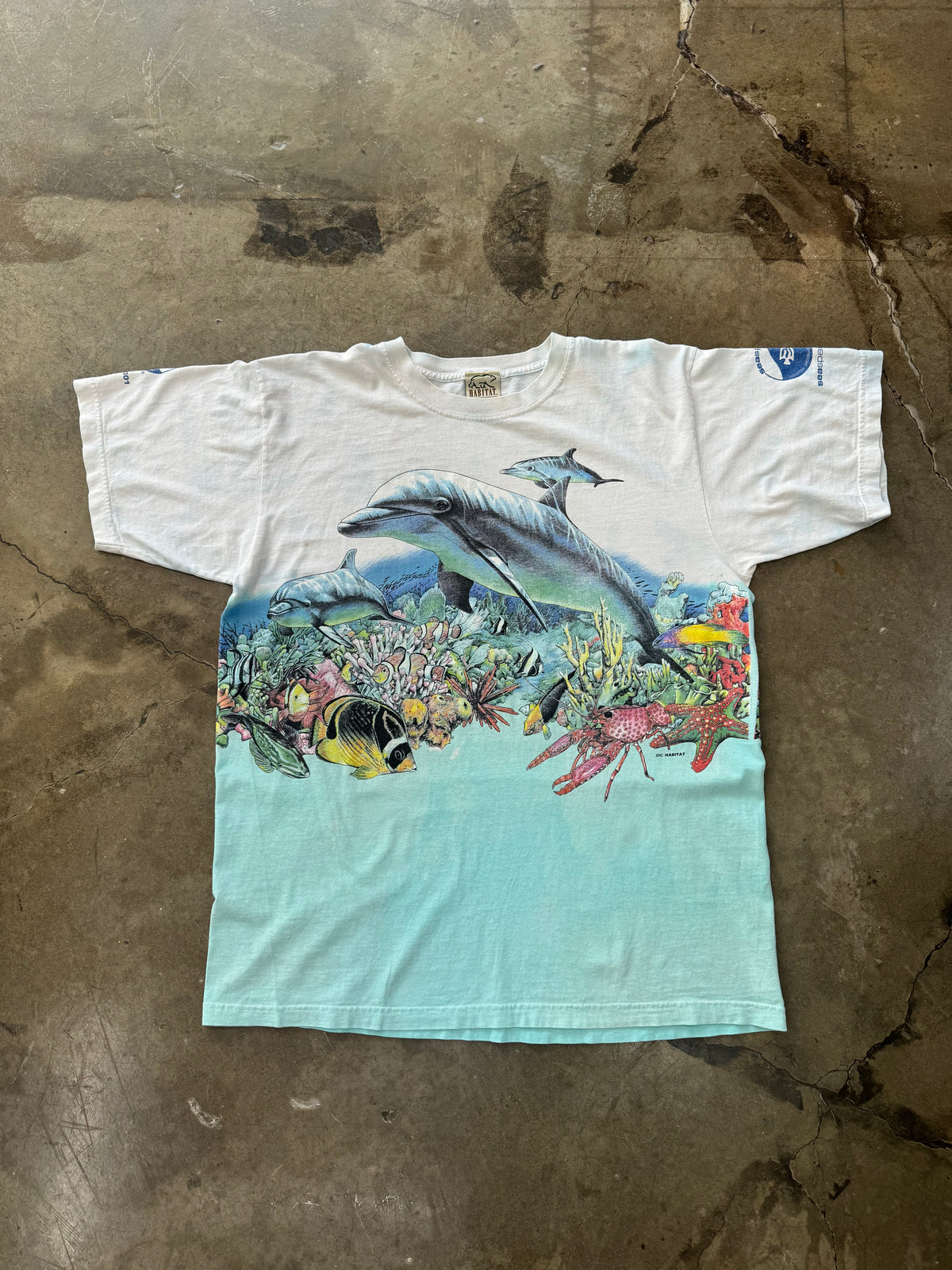 Seaspace Dolphin Ocean life Tee