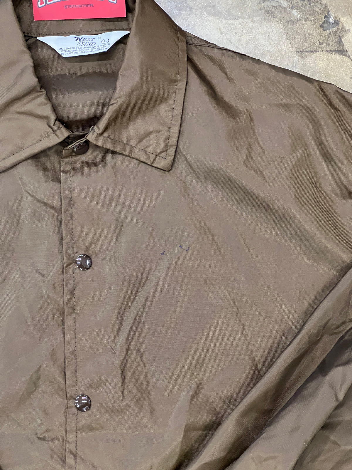 R. Davis Demolition Coach Jacket Large