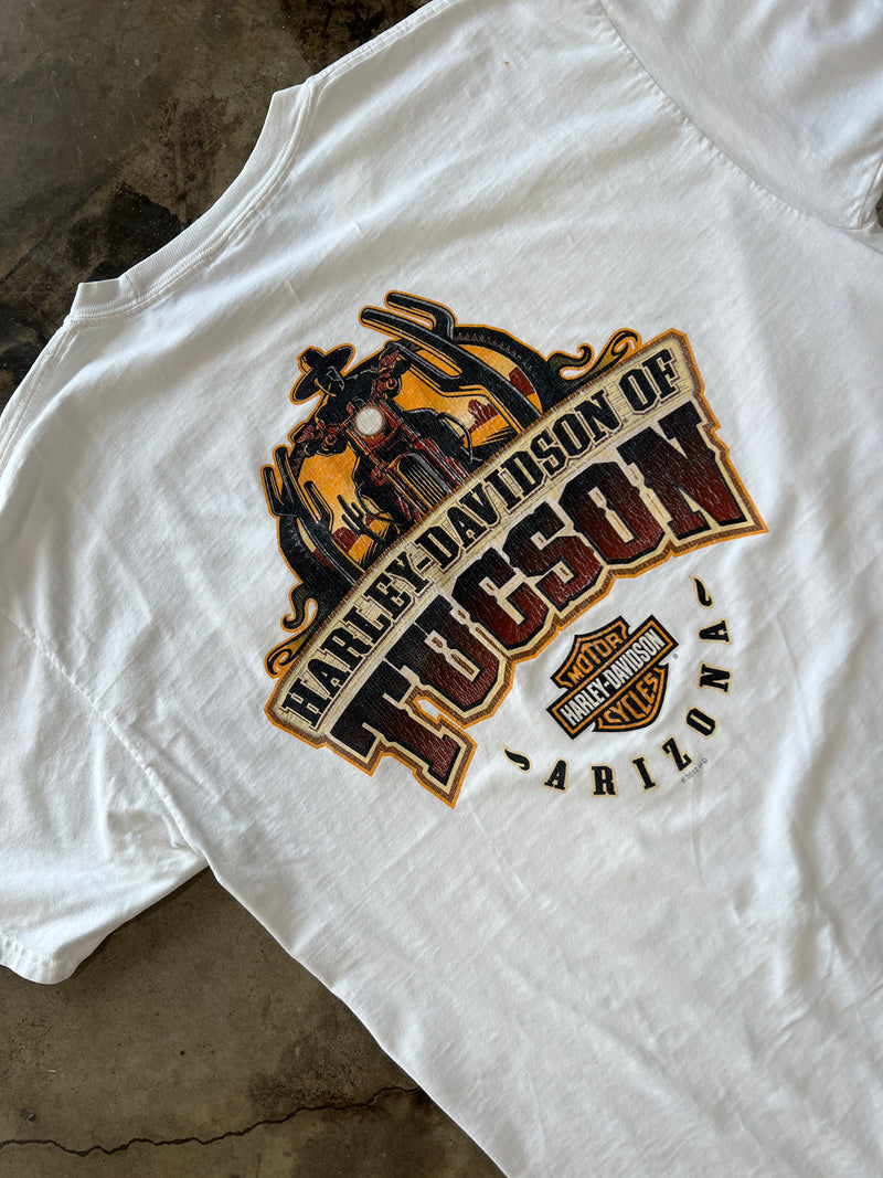 Harley Davidson Tucson Arizona Pocket Tee