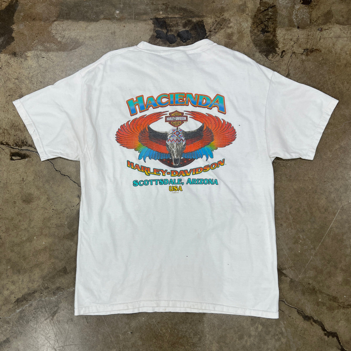 Harley Davidson Hacienda Scottsdale Arizona Tee