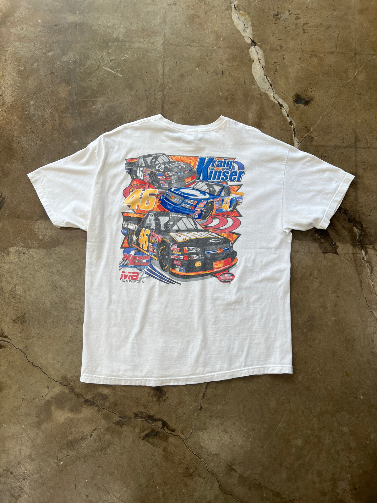 NASCAR Kraig Kinser Team Chevy Truck Series Tee