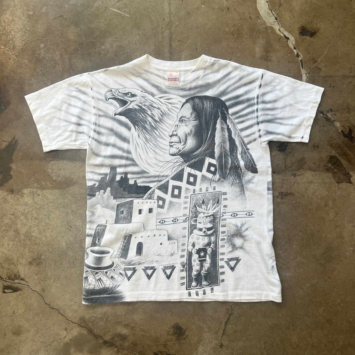 Native American Eagle AOP Tee