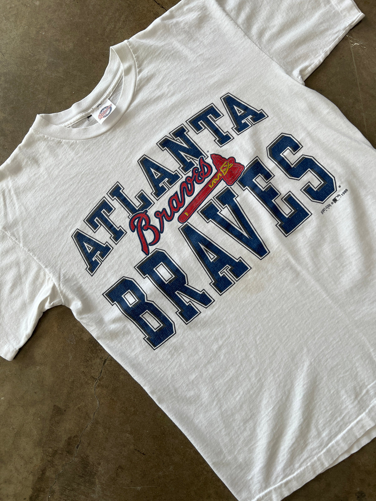 MLB Atlanta Braves Single Stitch Tee