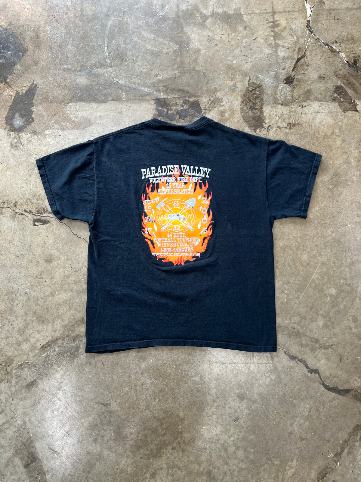 Budweiser Paradise Valley Fire Fighter Tee