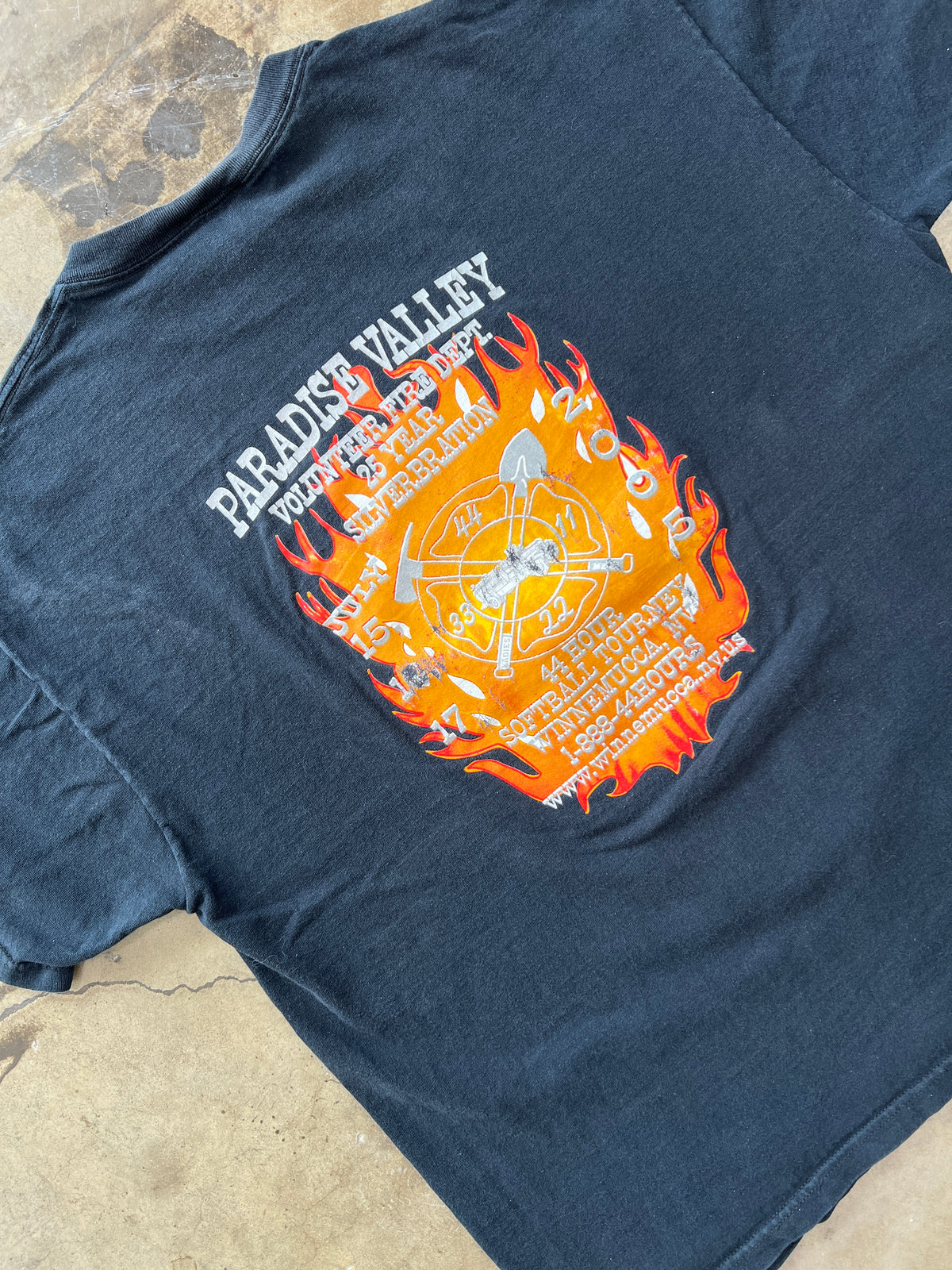 Budweiser Paradise Valley Fire Fighter Tee