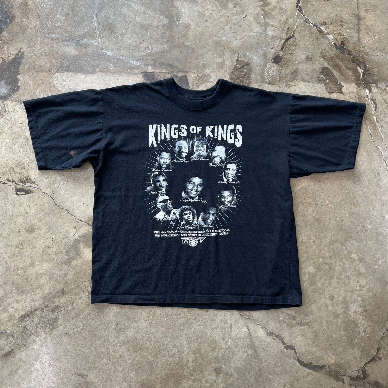 Kings of Kings Michael Jackson Jimi Hendrix Tee