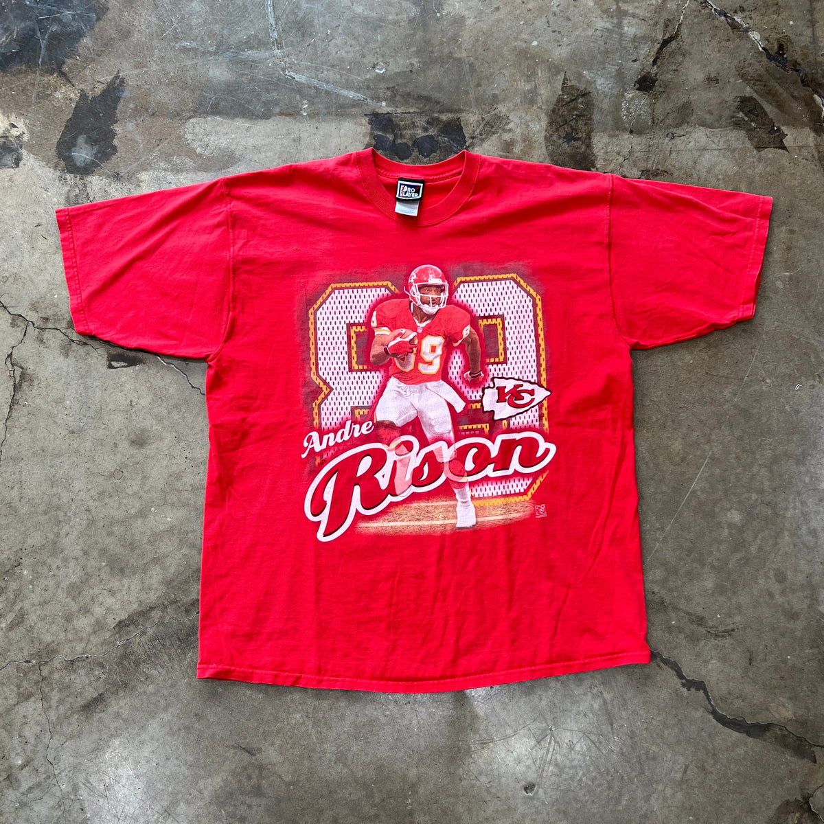 NFL Kansas City Chefs Andre Rison Tee