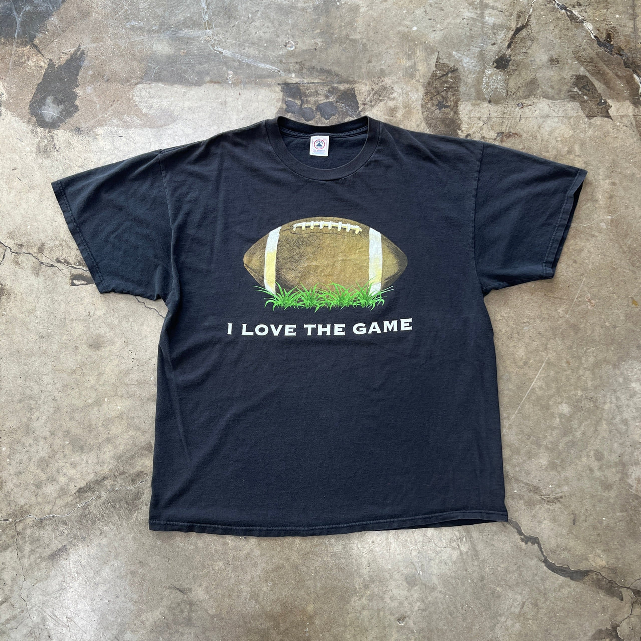 I Love the Game Football Tee