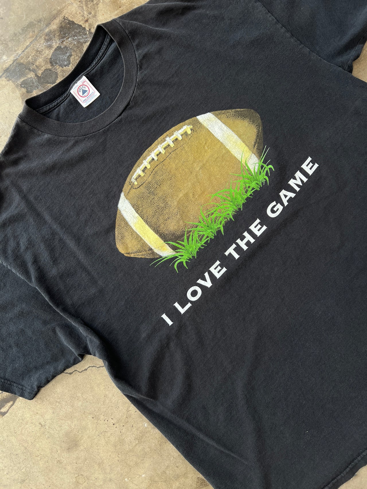 I Love the Game Football Tee