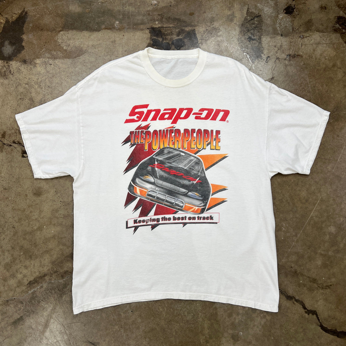 Snap On The Power People 'Keeping the Best On the Track' Tee