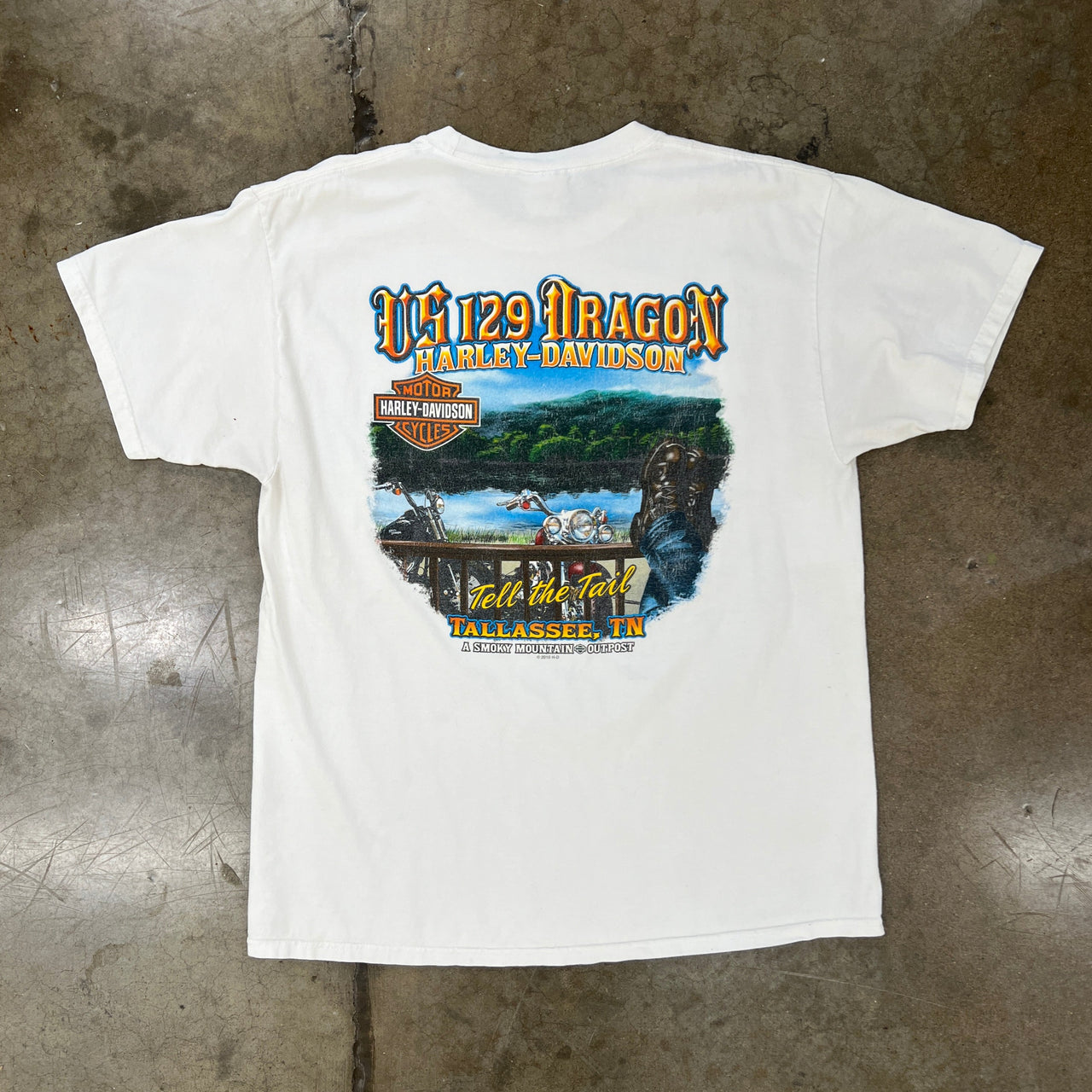 Harley Davidson US 129 Dragon Tallahassee, Tennessee Tee