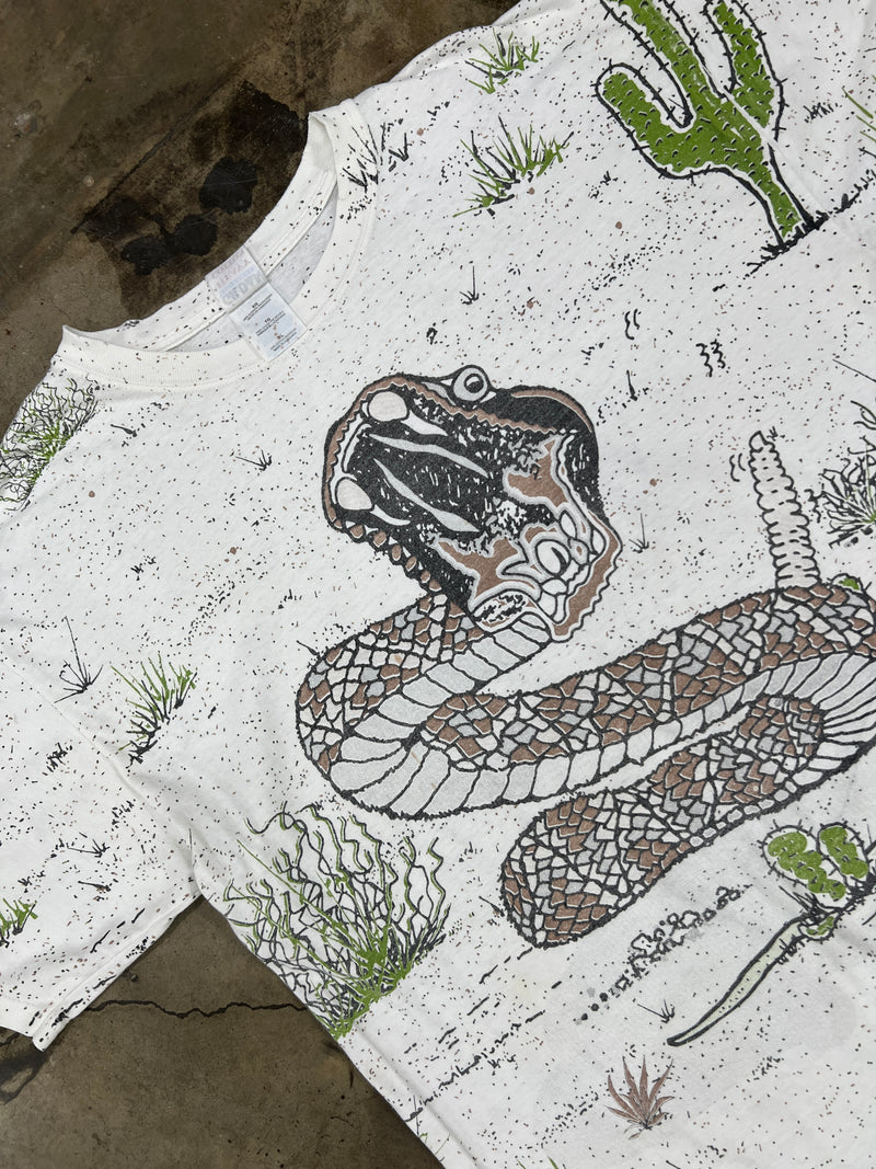 Snake AOP Graphic Nature Tee