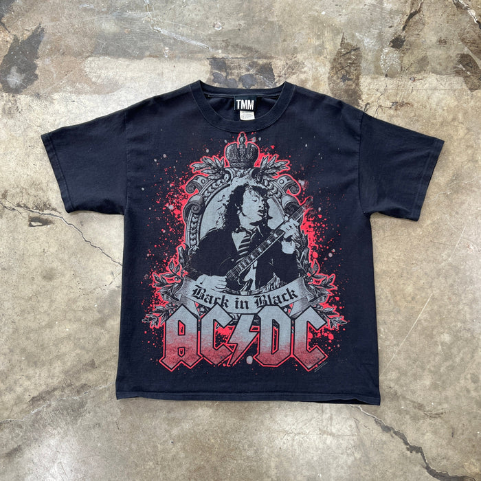 ACDC Back in Black Angus McKinnon Young Tee