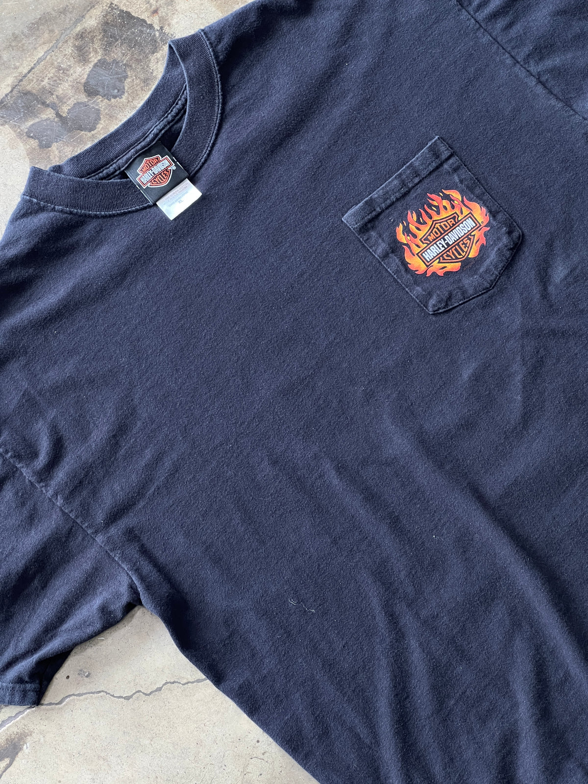 Harley Davidson Maui, Hawaii Pocket Tee