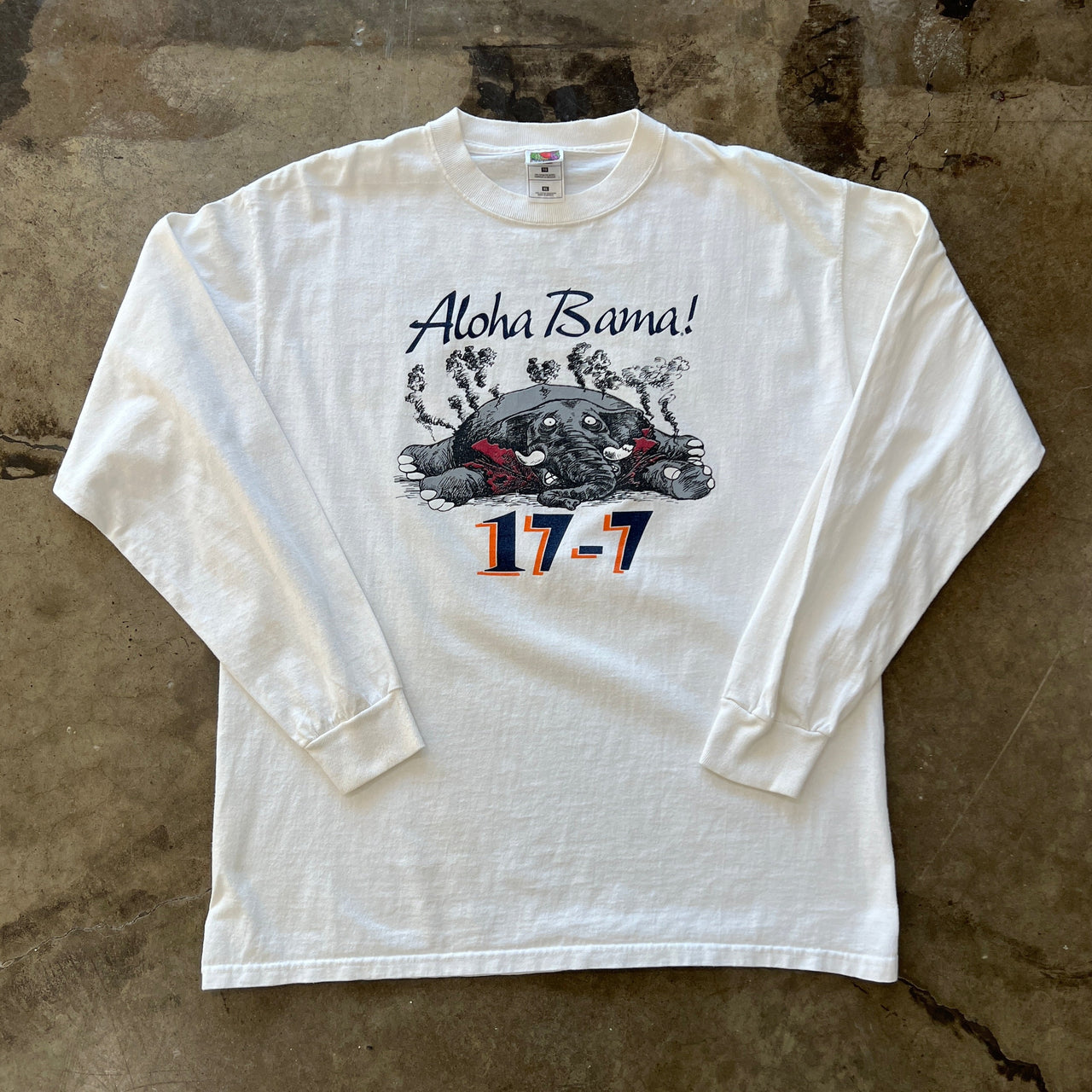 Auburn vs. Alabama Aloha Bama! Long Sleeve