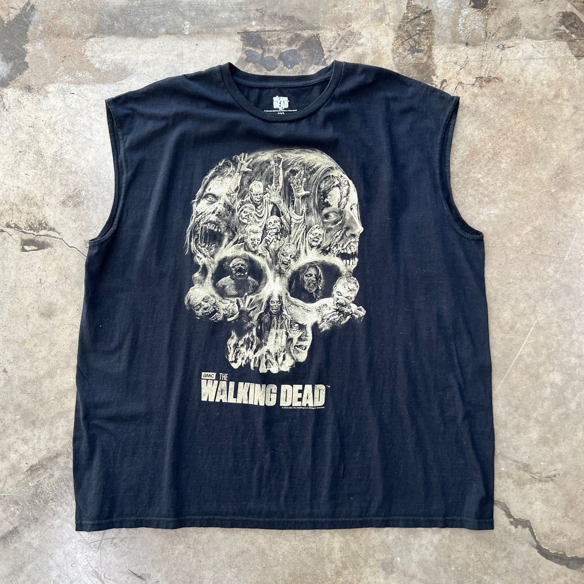 The Walking Dead Sleeveless Skull Tee