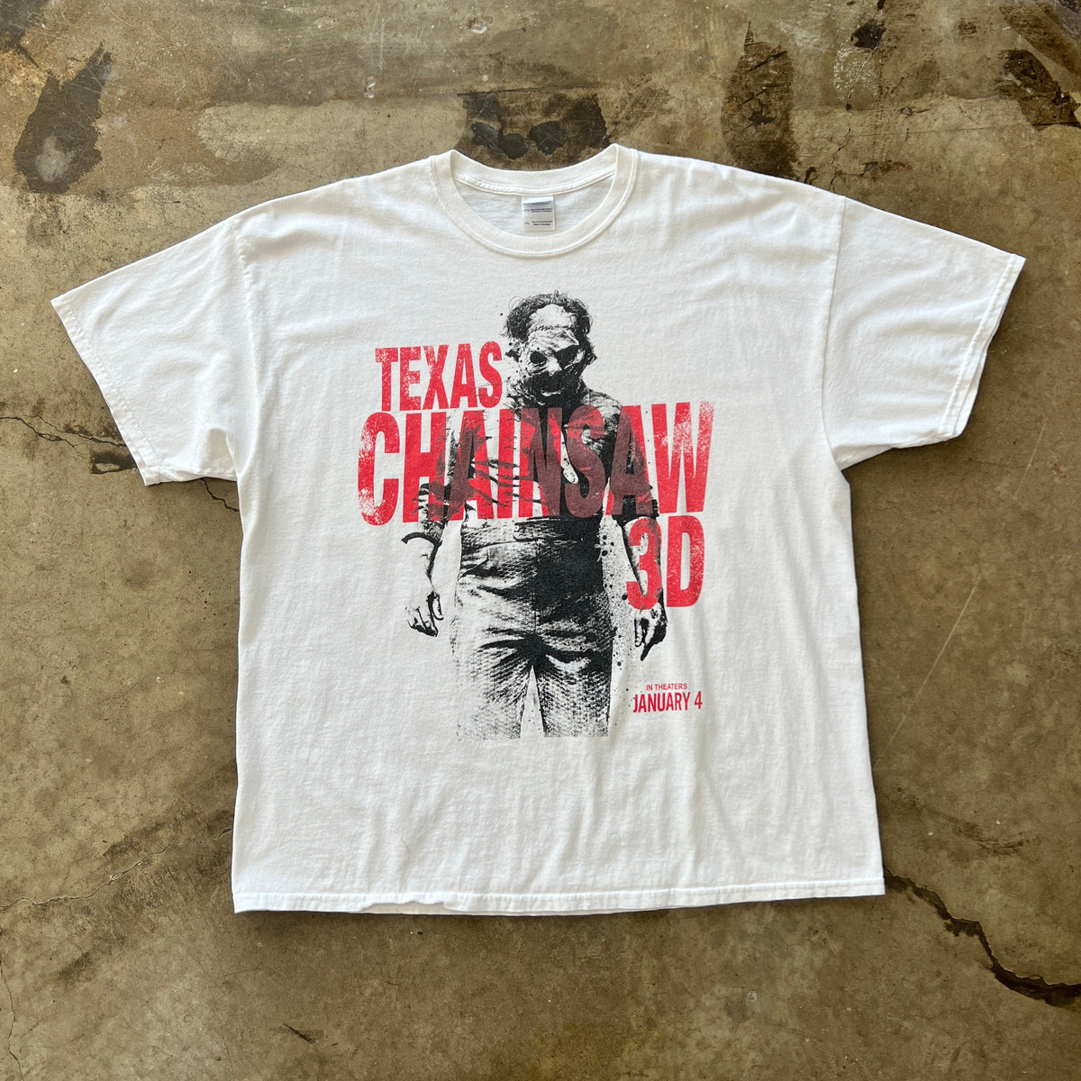 2013 Texas Chainsaw Massacre 3D Movie Promo Tee