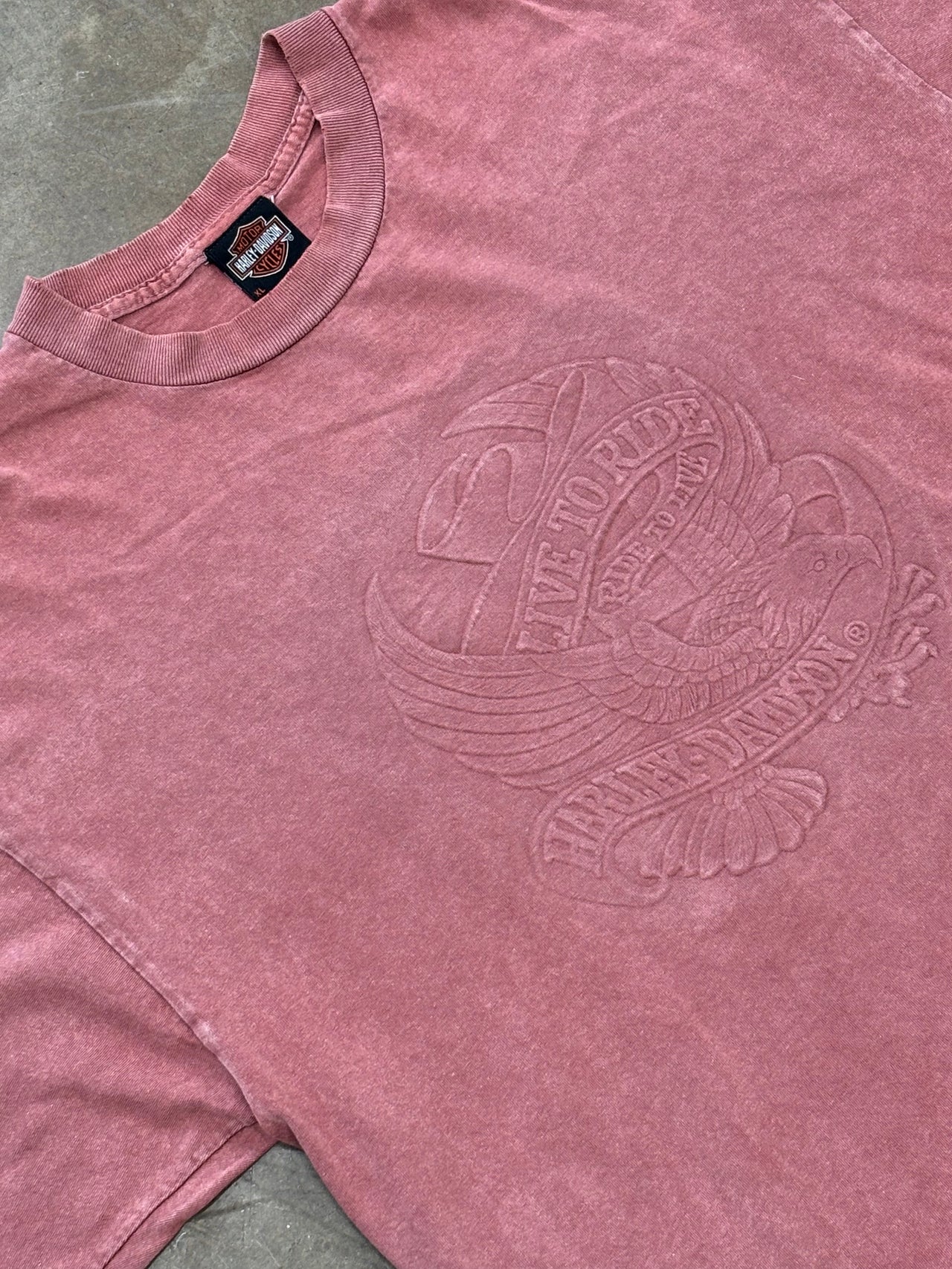 Harley Davidson Tonal Printed Springfield Tee