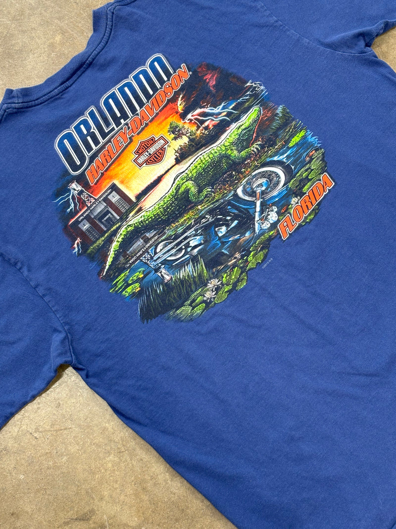 Harley Davidson Orlando Alligator Tee XXL