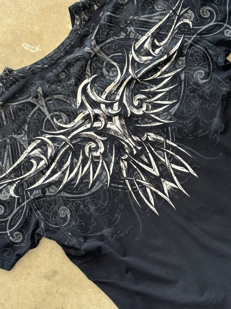 Affliction Y2K Cut and Sew Tee