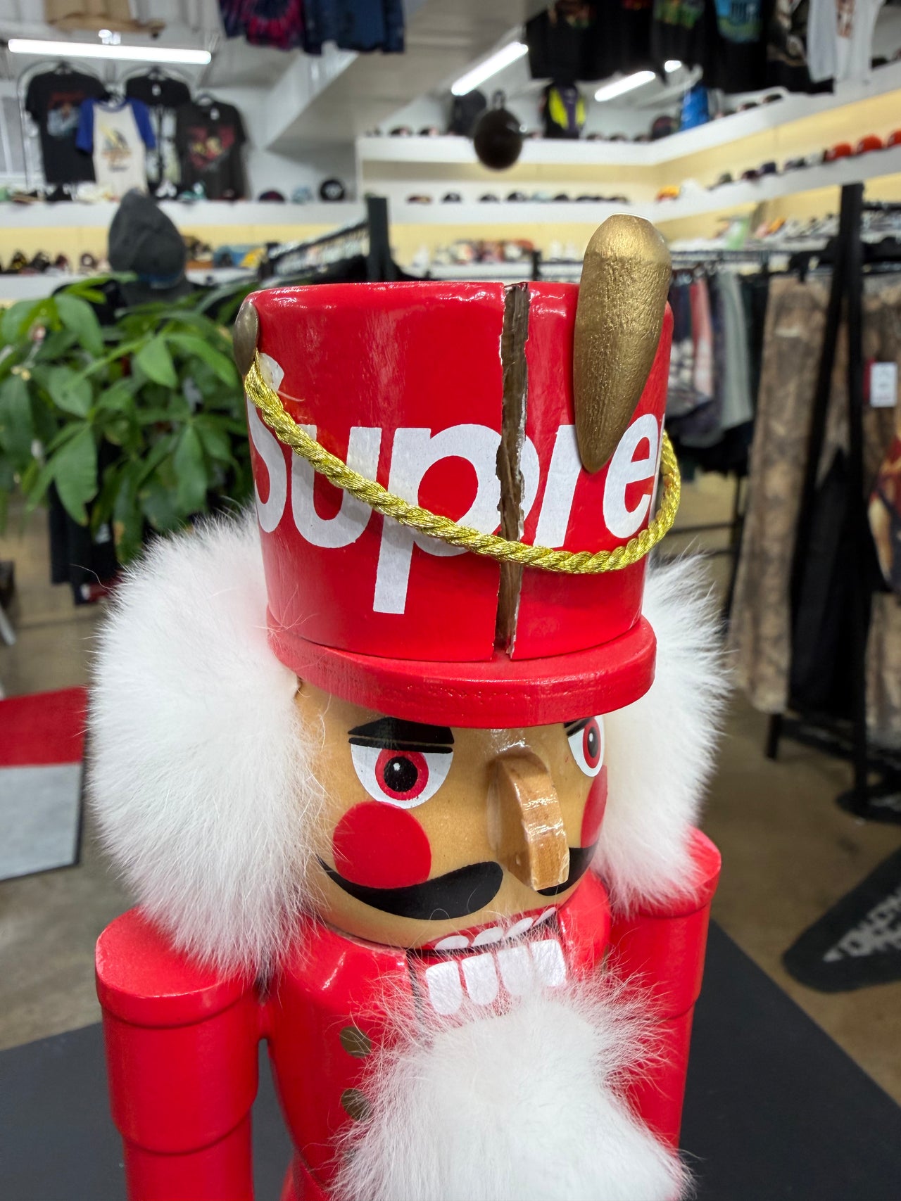 Wooden Nutcracker - Red