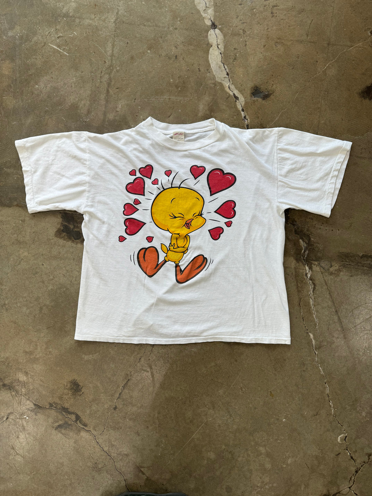 Always Tweety Heart Tweety Bird Tee